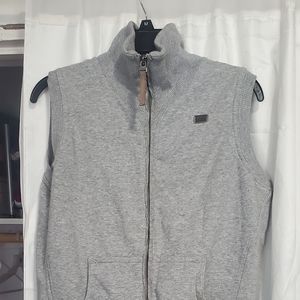 Gray womans nike jacket vest